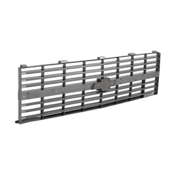 Holley 04-177 Holley Classic Truck Grille; Charcoal; Dual Headlight; w/Bowtie; w/Molding; - Truck Part Superstore