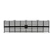 Holley 04-177 Holley Classic Truck Grille; Charcoal; Dual Headlight; w/Bowtie; w/Molding; - Truck Part Superstore