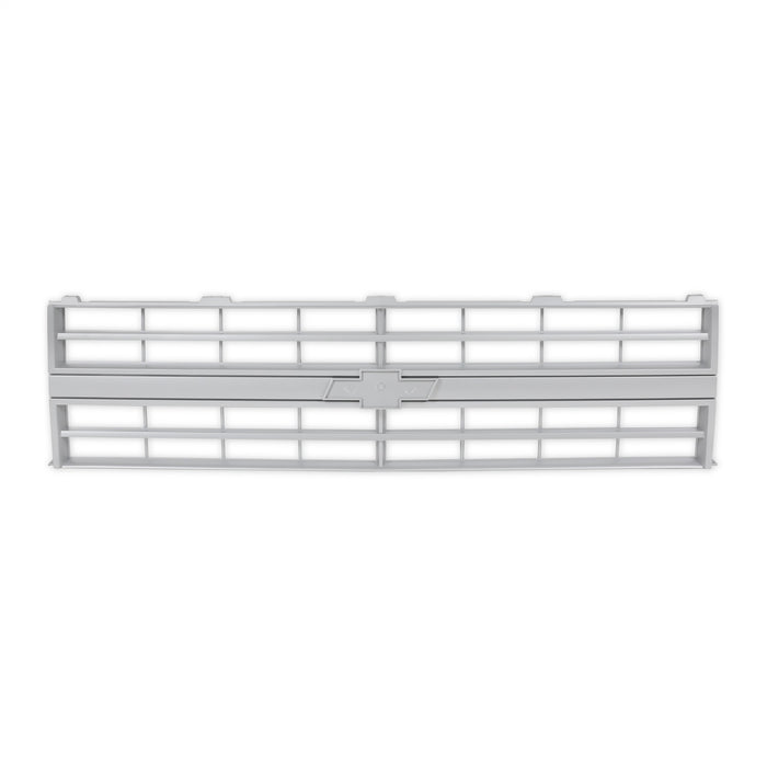 Holley 04-178 Holley Classic Truck Grille; Silver; Single Headlight; w/Bowtie; w/o Molding; - Truck Part Superstore