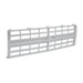 Holley 04-178 Holley Classic Truck Grille; Silver; Single Headlight; w/Bowtie; w/o Molding; - Truck Part Superstore