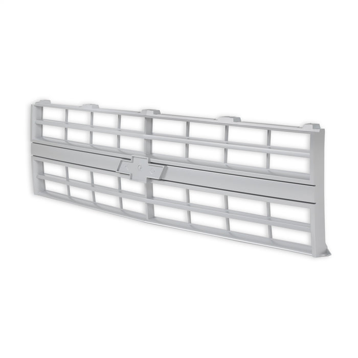 Holley 04-178 Holley Classic Truck Grille; Silver; Single Headlight; w/Bowtie; w/o Molding; - Truck Part Superstore