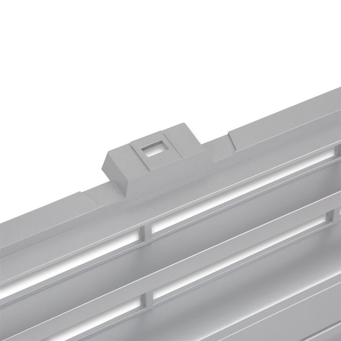 Holley 04-178 Holley Classic Truck Grille; Silver; Single Headlight; w/Bowtie; w/o Molding; - Truck Part Superstore