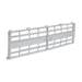 Holley 04-179 Holley Classic Truck Grille; Silver; Dual Headlight; w/Bowtie; w/o Molding; - Truck Part Superstore