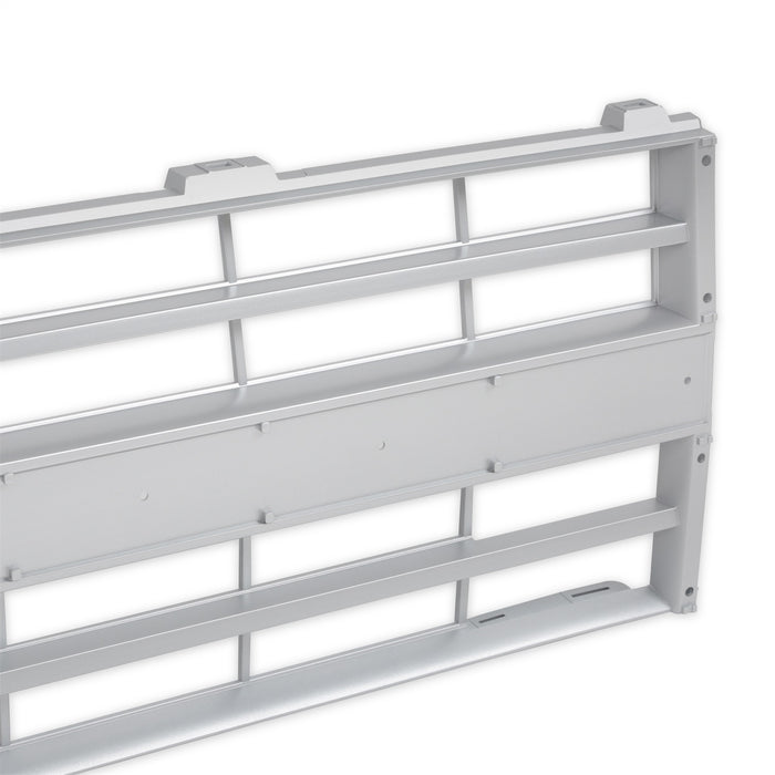 Holley 04-179 Holley Classic Truck Grille; Silver; Dual Headlight; w/Bowtie; w/o Molding; - Truck Part Superstore