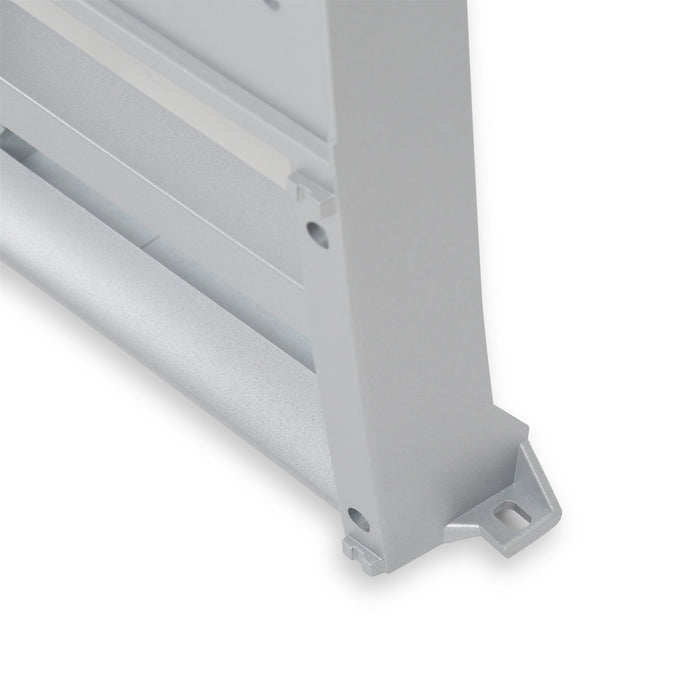 Holley 04-179 Holley Classic Truck Grille; Silver; Dual Headlight; w/Bowtie; w/o Molding; - Truck Part Superstore
