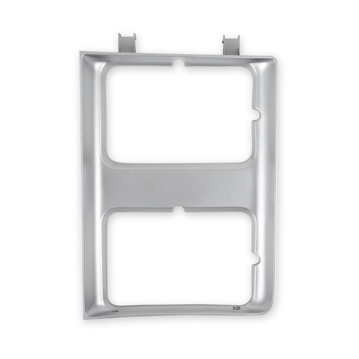 Holley 04-185 Holley Classic Truck Headlight Bezel; Silver; Dual Headlight; Left; - Truck Part Superstore