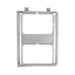 Holley 04-185 Holley Classic Truck Headlight Bezel; Silver; Dual Headlight; Left; - Truck Part Superstore