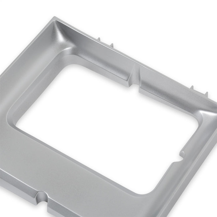 Holley 04-185 Holley Classic Truck Headlight Bezel; Silver; Dual Headlight; Left; - Truck Part Superstore