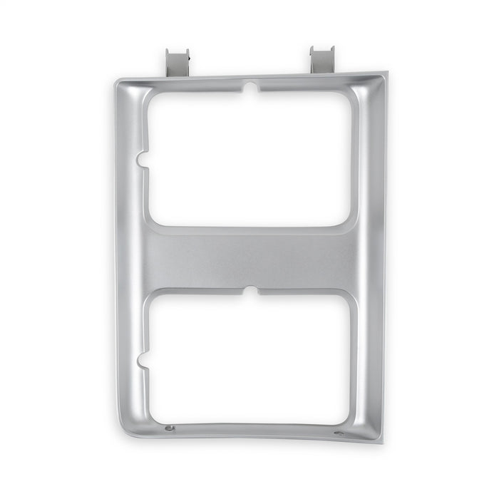 Holley 04-186 Holley Classic Truck Headlight Bezel; Silver; Dual Headlight; Right; - Truck Part Superstore