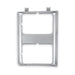 Holley 04-186 Holley Classic Truck Headlight Bezel; Silver; Dual Headlight; Right; - Truck Part Superstore