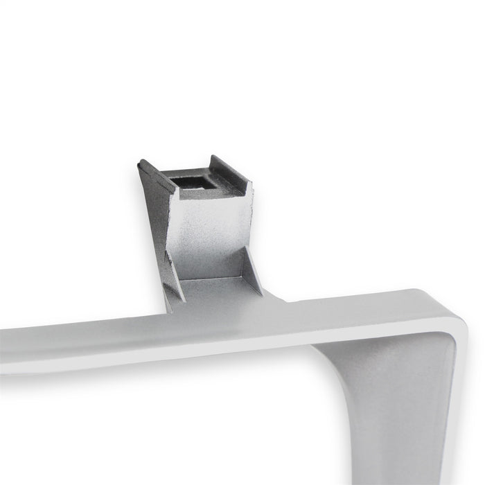 Holley 04-187 Holley Classic Truck Headlight Bezel; Left; Silver; - Truck Part Superstore