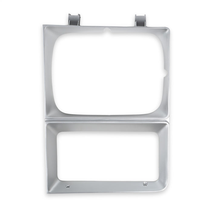 Holley 04-189 Holley Classic Truck Headlight Bezel; Left; Single Headlight; Silver; - Truck Part Superstore