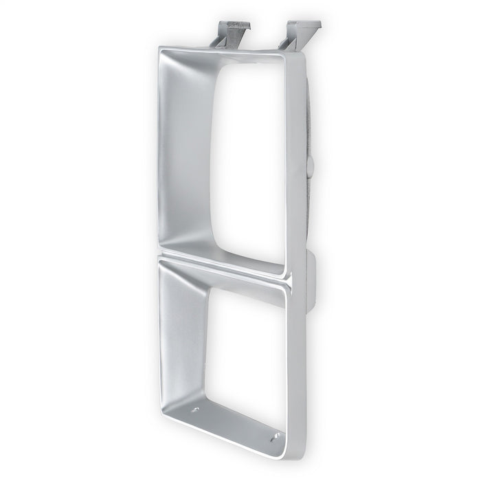 Holley 04-189 Holley Classic Truck Headlight Bezel; Left; Single Headlight; Silver; - Truck Part Superstore