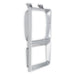 Holley 04-189 Holley Classic Truck Headlight Bezel; Left; Single Headlight; Silver; - Truck Part Superstore