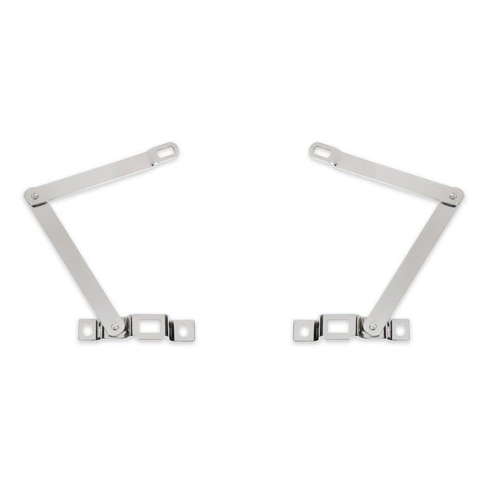 Holley 04-219 Tailgate Link Hinge Set; Polished Stainless Steel; - Truck Part Superstore