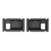 Holley 04-226 Holley Classic Truck Door Handle Bezel; Inside; Black; Driver/Passenger; - Truck Part Superstore