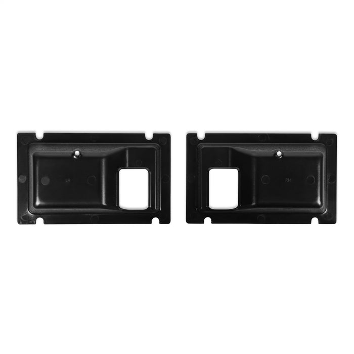 Holley 04-226 Holley Classic Truck Door Handle Bezel; Inside; Black; Driver/Passenger; - Truck Part Superstore