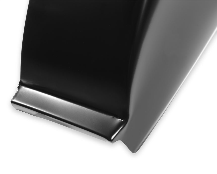Holley 04-249 Truck Cab Corner; OE Replacement; Left Side; Black; - Truck Part Superstore