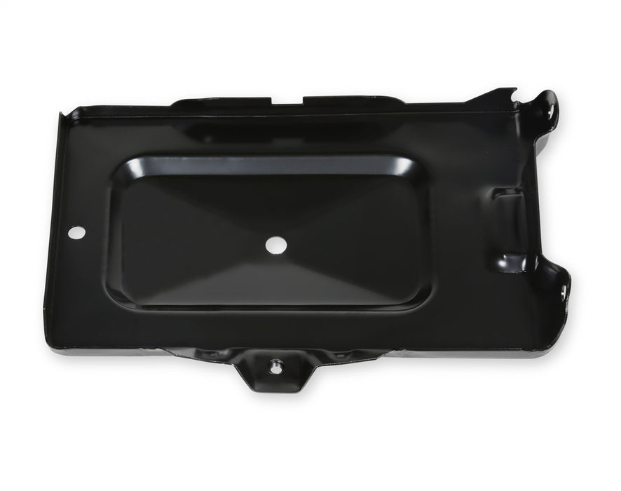 Holley 04-254 Battery Tray; Black; Incl. Mounting Points; - Truck Part Superstore