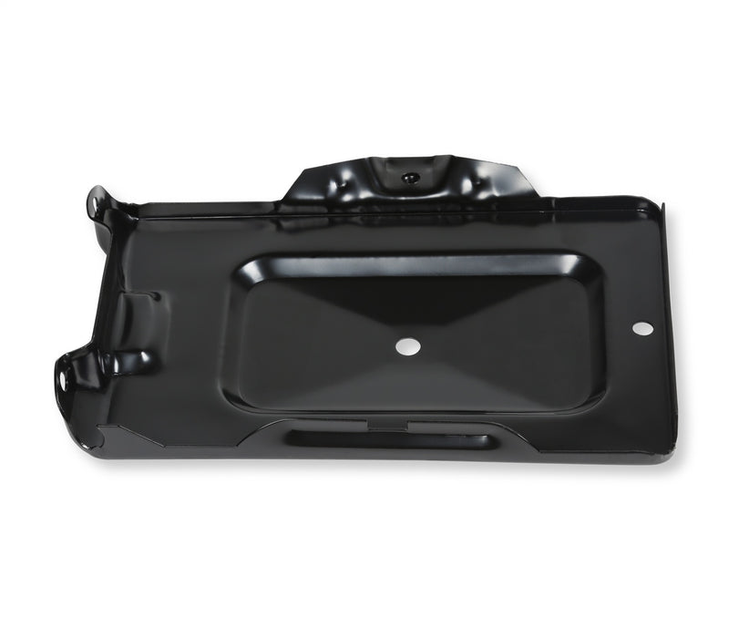 Holley 04-254 Battery Tray; Black; Incl. Mounting Points; - Truck Part Superstore