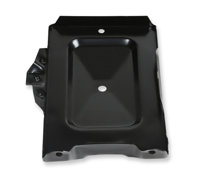 Holley 04-254 Battery Tray; Black; Incl. Mounting Points; - Truck Part Superstore