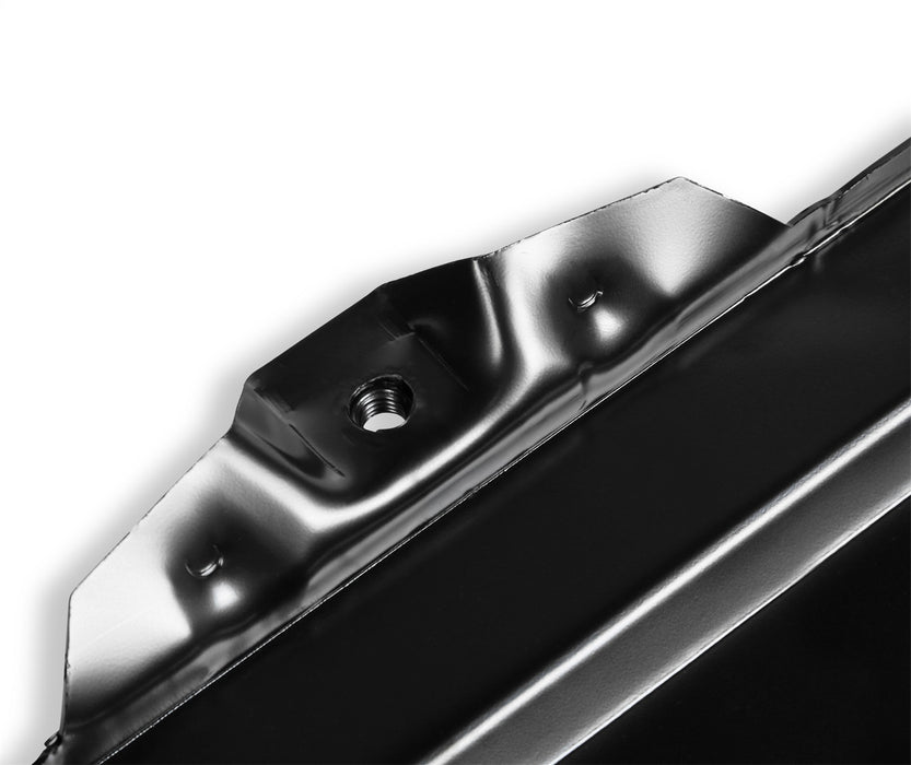 Holley 04-254 Battery Tray; Black; Incl. Mounting Points; - Truck Part Superstore