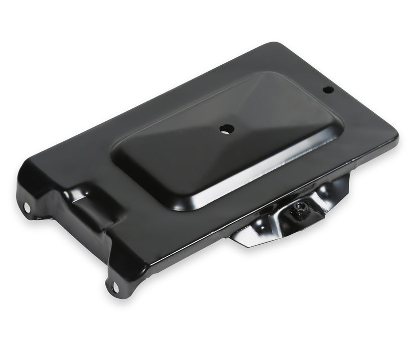 Holley 04-254 Battery Tray; Black; Incl. Mounting Points; - Truck Part Superstore