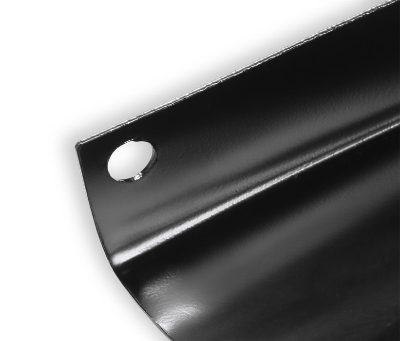 Holley 04-265 Holley Classic Truck Lower Cowl Air Vent; Black; EDP Coated; Diver; Left Hand; - Truck Part Superstore