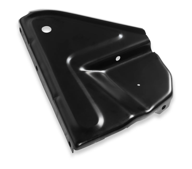 Holley 04-267 Battery Tray Support; Black; Incl. Mounting Points; - Truck Part Superstore