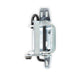 Holley 04-282 Holley Classic Truck Door Hinge; Upper Left; Silver; Steel; - Truck Part Superstore