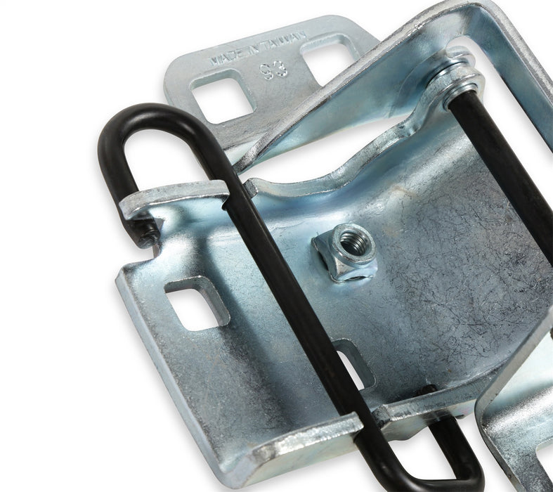 Holley 04-282 Holley Classic Truck Door Hinge; Upper Left; Silver; Steel; - Truck Part Superstore