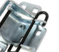 Holley 04-283 Holley Classic Truck Door Hinge; Upper Right; Silver; Steel; - Truck Part Superstore