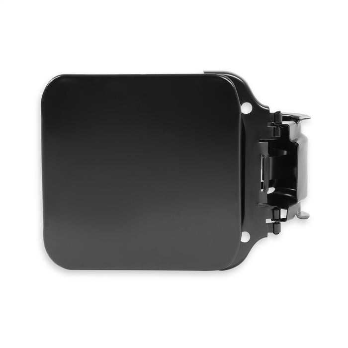 Holley 04-284 Holley Classic Truck Fuel Door; Heavy Gauge Steel; EDP Coated; Square; - Truck Part Superstore