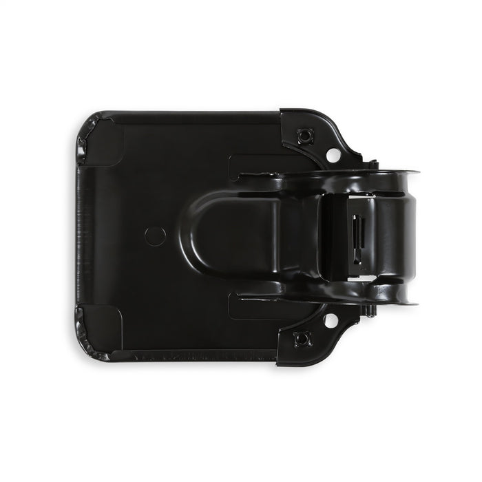 Holley 04-284 Holley Classic Truck Fuel Door; Heavy Gauge Steel; EDP Coated; Square; - Truck Part Superstore