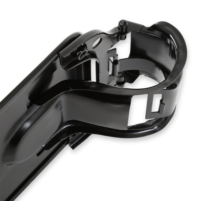 Holley 04-284 Holley Classic Truck Fuel Door; Heavy Gauge Steel; EDP Coated; Square; - Truck Part Superstore