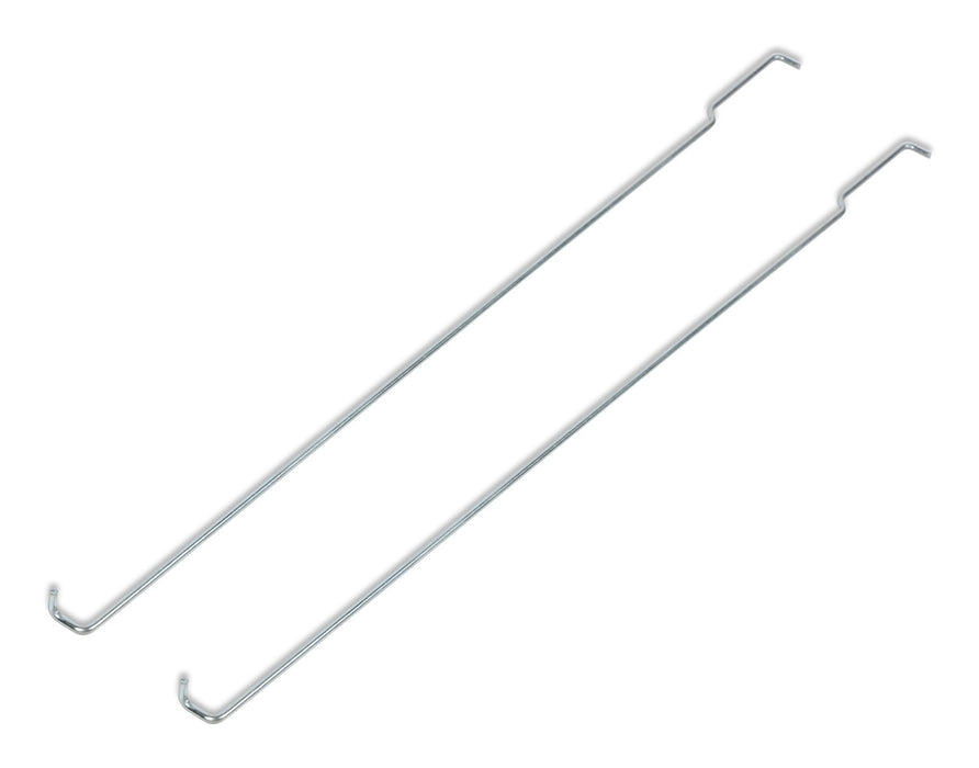 Holley 04-307 Tailgate Latch Rod; 2nd Design; 2 Pcs.; - Truck Part Superstore