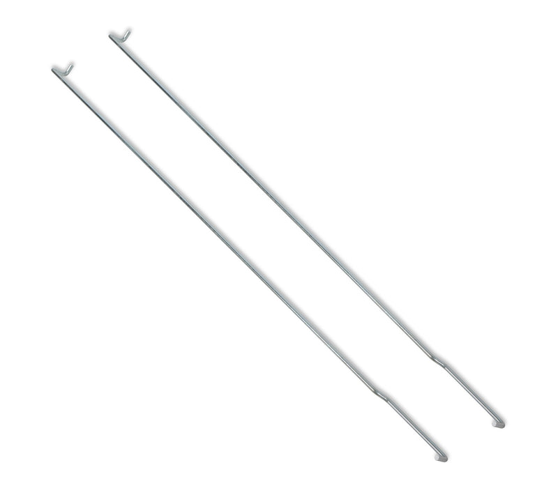 Holley 04-307 Tailgate Latch Rod; 2nd Design; 2 Pcs.; - Truck Part Superstore