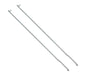 Holley 04-307 Tailgate Latch Rod; 2nd Design; 2 Pcs.; - Truck Part Superstore
