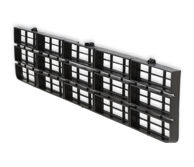Holley 04-309 Holley Classic Truck Grille; Dark Charcoal; Chevy Grille; w/o Bowtie; - Truck Part Superstore
