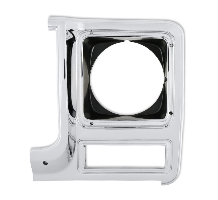 Holley 04-322 Holley Classic Truck Headlight Bezel; Round; Left Side; - Truck Part Superstore
