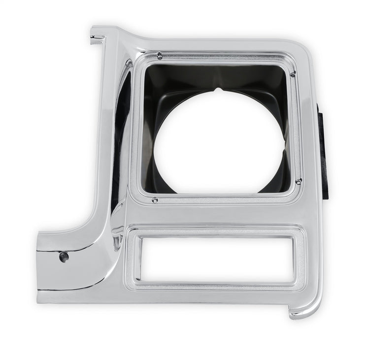 Holley 04-322 Holley Classic Truck Headlight Bezel; Round; Left Side; - Truck Part Superstore