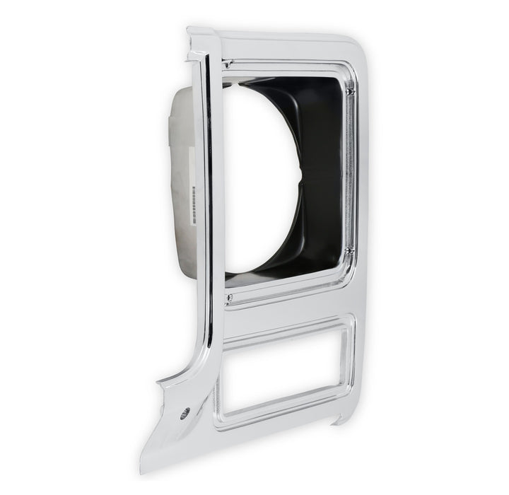Holley 04-322 Holley Classic Truck Headlight Bezel; Round; Left Side; - Truck Part Superstore