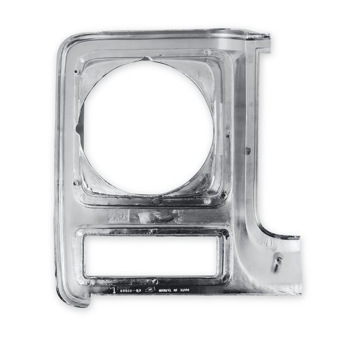 Holley 04-322 Holley Classic Truck Headlight Bezel; Round; Left Side; - Truck Part Superstore