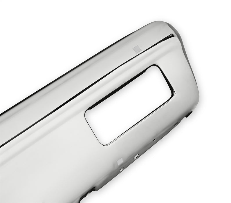 Holley 04-324 Holley Classic Truck Premium Front Bumper; Front; Chrome Plated; Steel; - Truck Part Superstore