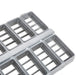 Holley 04-326 Holley Classic Truck Grille; Chrome/Gray; Chevy Grille; w/o Bowtie; - Truck Part Superstore