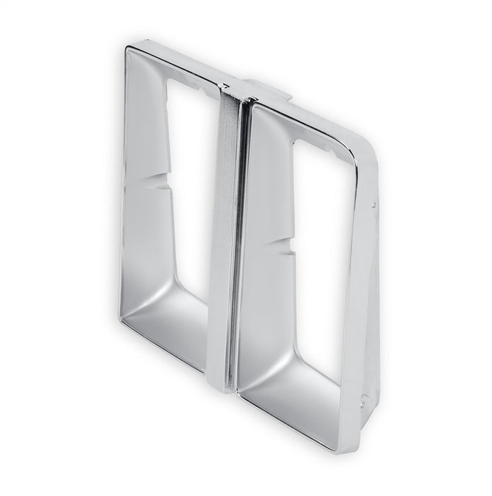 Holley 04-329 Holley Classic Truck Headlight Bezel; Dual Rectangle; Chrome; Left Side; - Truck Part Superstore