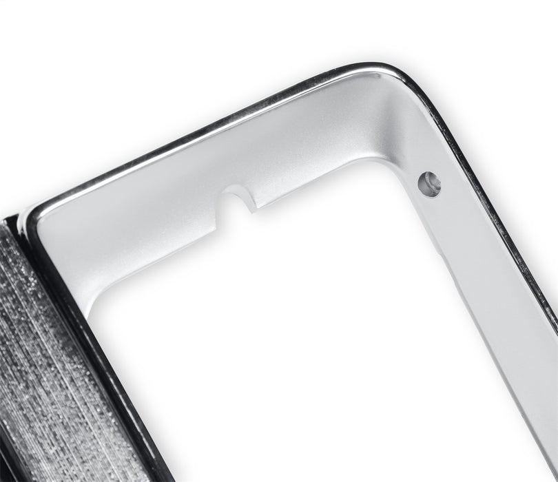 Holley 04-329 Holley Classic Truck Headlight Bezel; Dual Rectangle; Chrome; Left Side; - Truck Part Superstore