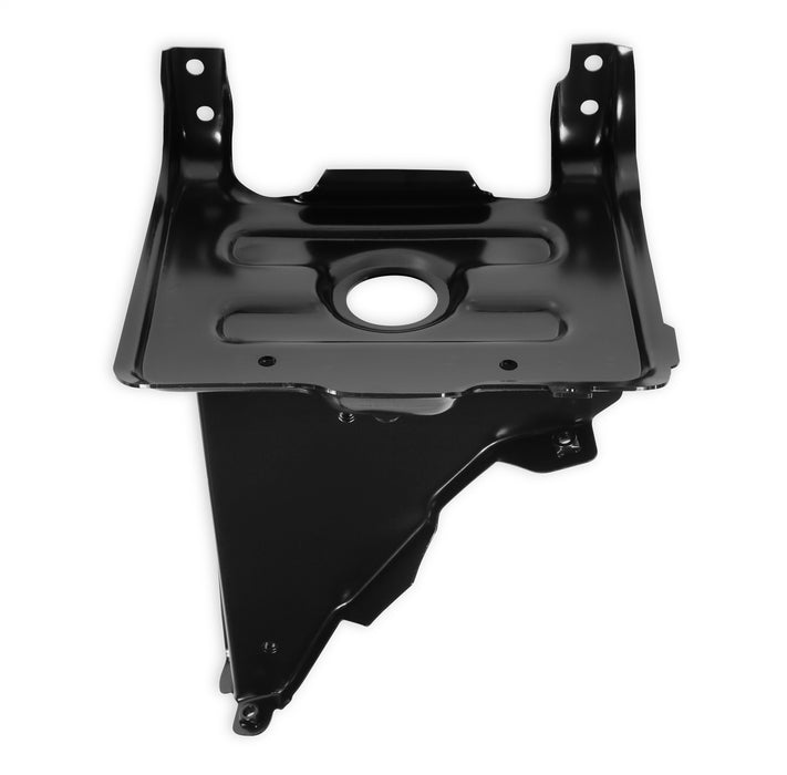 Holley 04-331 Battery Tray; Black; w/Support; Incl. Mounting Points; - Truck Part Superstore