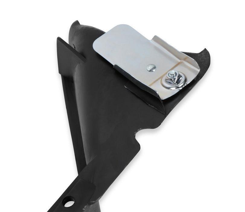 Holley 04-332 Holley Classic Truck Air Deflector; Front; w/o Tow Hooks; Black; - Truck Part Superstore