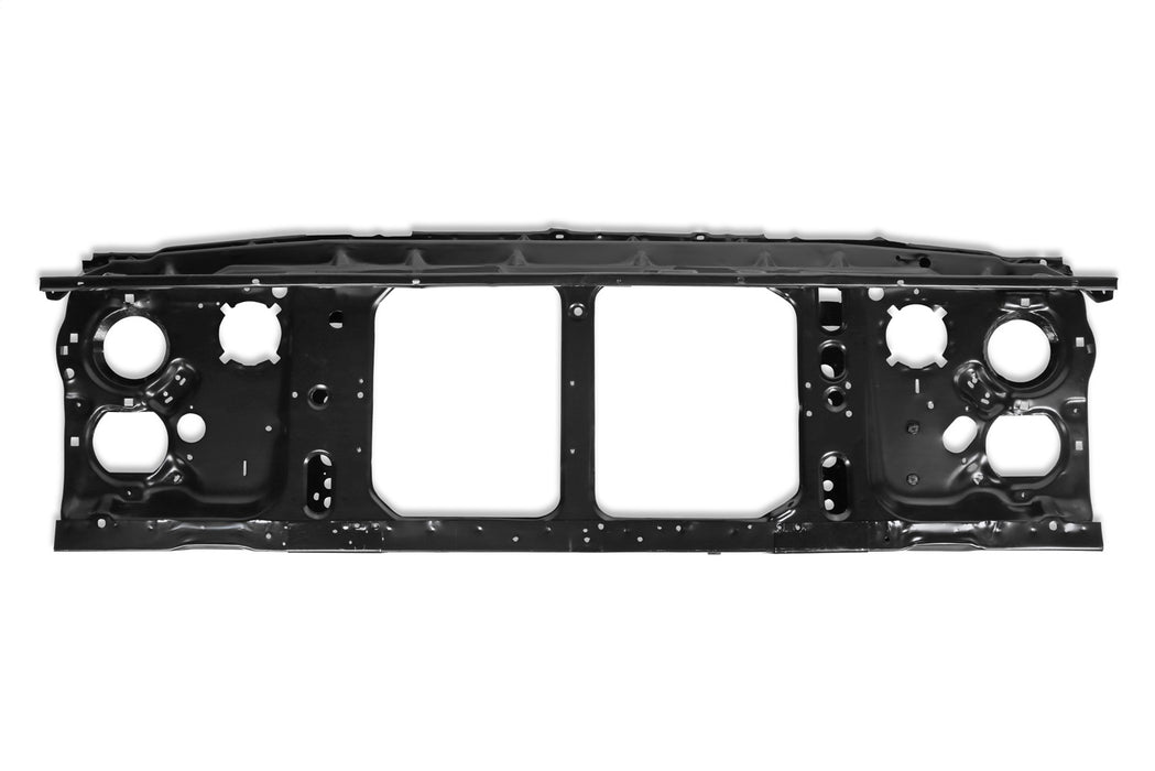 Holley 04-336 Radiator Support; Black; EDP Coated; For Single Headlight; - Truck Part Superstore
